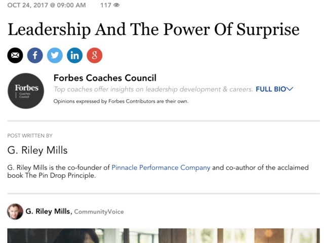 Forbes Coaches Council Publicity